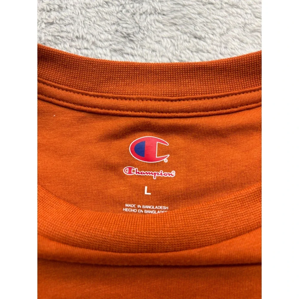Champion Mens Texas Longhorns T-Shirt Burnt Orange‎ Graphic Tee Large NWT - Picture 3 of 4